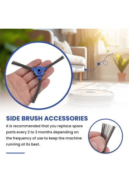 Cecotec Conga 1099 Connected / Conga 1990 Connected Yan Fırça Için (Yurt Dışından) indirimleri