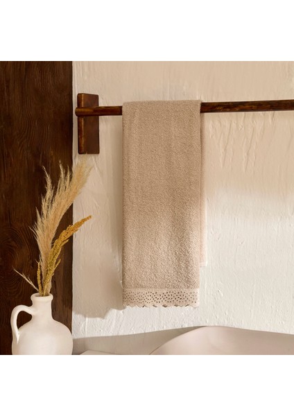 Artisan Soil %100 Pamuk Yüz Havlusu Bej 50X90 cm