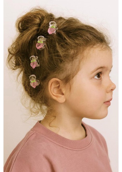 Pink Peach 6'lı Mini Mandal Set