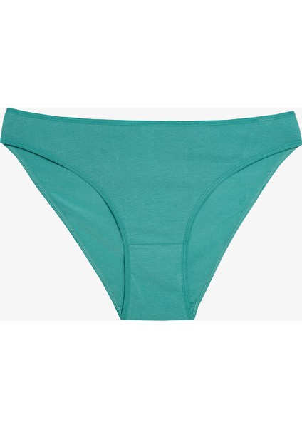 Cheerful Çiçek Desenli Normal Bel 3'lü Külot