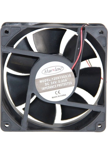 Marxlow 120X120X38MM 24V 0.20A 2 Kablo Fan