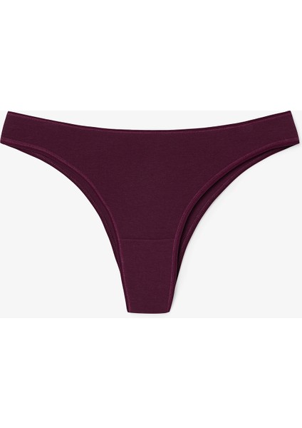 Ditsy Dance Çiçekli Normal Bel 3'lü Brazilian Külot