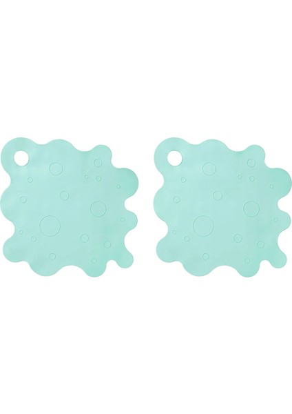 Trampsjon Banyo Kaydırmazı Açık Turkuaz 43 x 43 cm 2 Adet