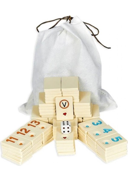 Okey Taşı Melamin Kılıflı Okey Takımı Taşları ( Iç Taş)