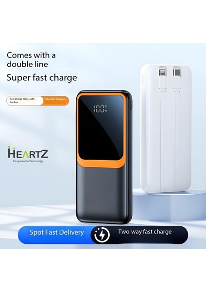 Hızlı Şarj Destekli 20.000 Mah Powerbank | Taşınabilir Pil Şarj ALETI-H31