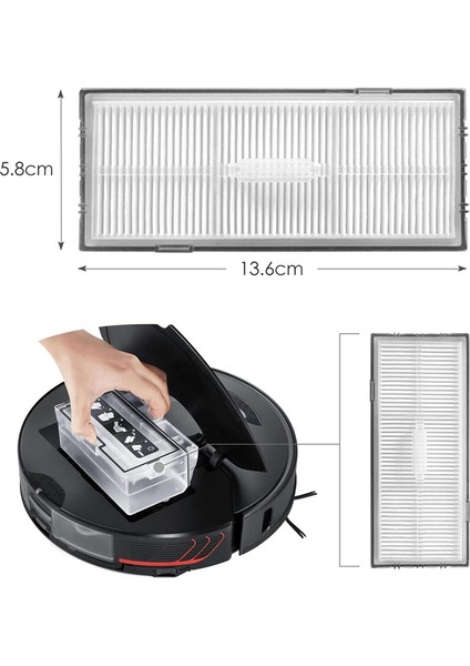 Roborock S8/s7/s8+/s7 Maxv ULTRA/S7PRO Ultra Için Robot Süpürge (Yurt Dışından) indirimleri