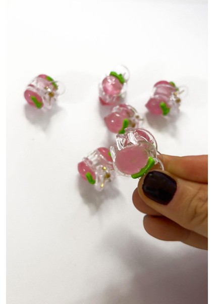 Pink Peach 6'lı Mini Mandal Set indirimleri