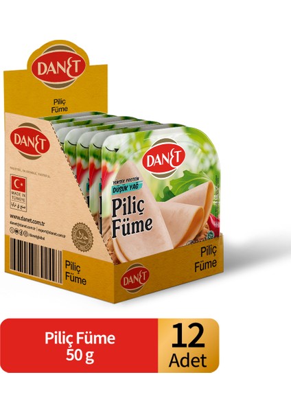 Piliç Füme Dilimli 60 G x 12 Adet