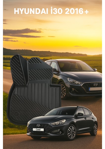 Hyundai I30 2016+ Uyumlu 3D Oto Paspas Premium fiyatları