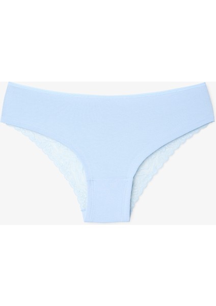 Karışık Renk Skyway Dantel Detaylı Düşük Bel 3'lü Hipster Külot