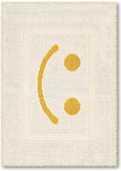 Hello Doğal Pamuklu 2'li Banyo Paspas Seti 60X100 50X60 Bej modelleri