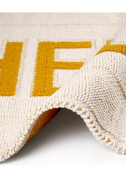 Hello Doğal Pamuklu 2'li Banyo Paspas Seti 60X100 50X60 Bej fırsatları