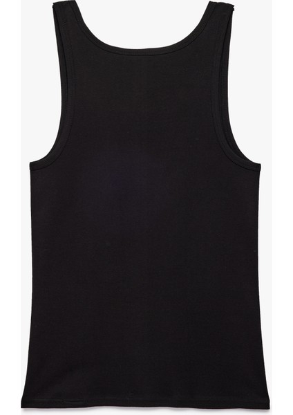 Bisiklet Yaka Kolsuz Slim Fit Ribanalı Pamuklu Atlet fiyatları