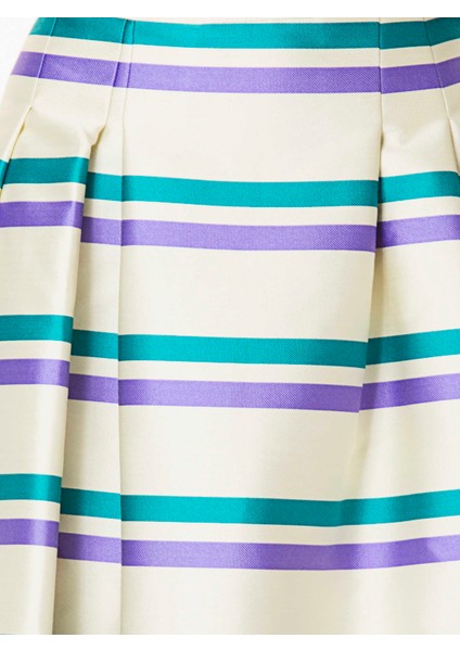 Çizgili Kabarık Etek Orginal Y9915007_050