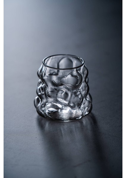 Lume 6 Lı cam kahve Yanı Bardağı - 90 ml