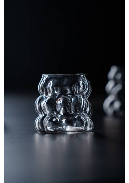 Lume 6 Lı cam kahve Yanı Bardağı - 90 ml fırsatları