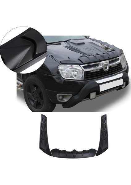 Dacia Duster Uyumlu 2010-2017 Abs Dragon Pack Kaput Koruma 3 Parça