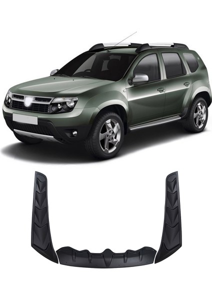 Dacia Duster Uyumlu 2010-2017 Abs Dragon Pack Kaput Koruma 3 Parça modelleri