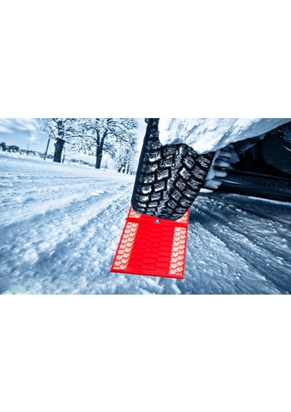 Kaydırmaz Araç Pedi Kar Çamur Kum Için Anti Patinaj Pedi Off Road Kar Don Için Kaydırmaz