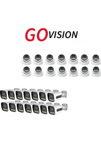 28 Adet 4mp 4K Ultra Ip Kamera