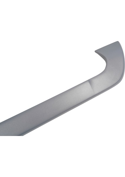 Dacia Duster Uyumlu 2018-2024 Abs Ön Tampon Plaka Altı U Difüzör Mat Gri