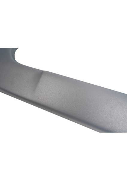 Dacia Duster Uyumlu 2018-2024 Abs Ön Tampon Plaka Altı U Difüzör Mat Gri