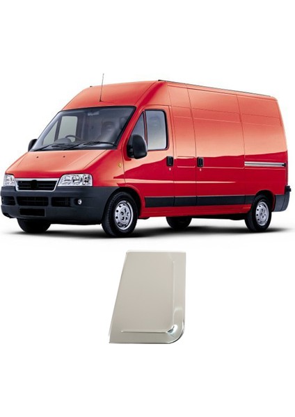 Fiat Ducato-Boxer-Jumper Uyumlu 2006 Ve Üzeri Depo Kapağı Paslanmaz Çelik