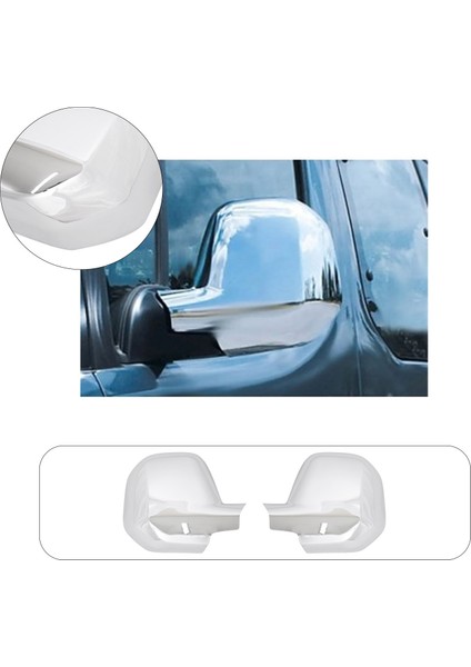 Peugeot Partner Tepee 2008-2012 Abs Krom Ayna Kapağı