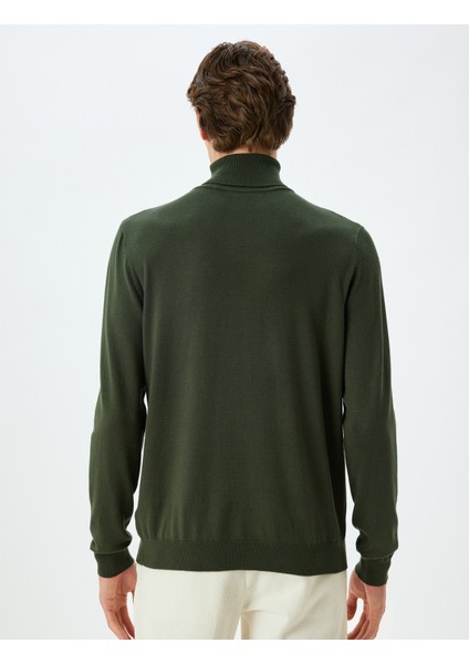 Triko Kazak Balıkçı Yaka Basic Viskon Karışımlı fırsatları