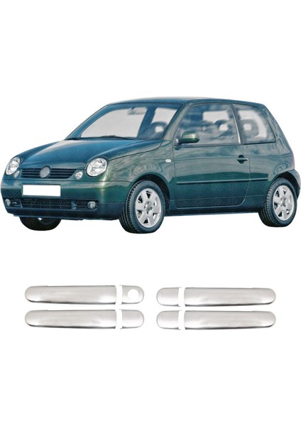 Volkswagen Lupo Uyumlu 1998-2005 Krom Kapı Kolu 4 Kapı Paslanmaz Çelik fiyatları