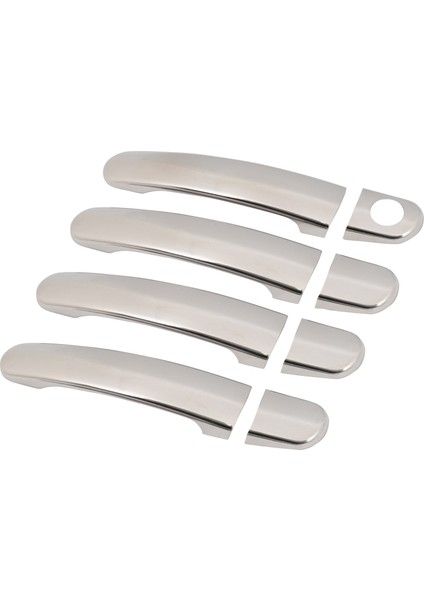 Volkswagen Lupo Uyumlu 1998-2005 Krom Kapı Kolu 4 Kapı Paslanmaz Çelik fırsatları