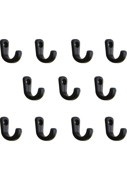 Tekli Bijuteri, Dekor Askısı - Siyah, 100 Adet, 10X18X22 mm fiyatları