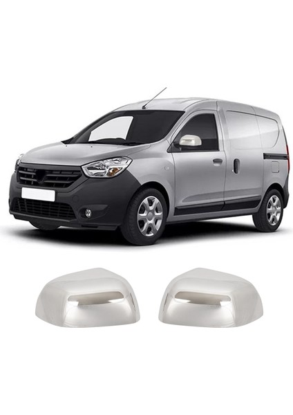 Dacia Dokker Uyumlu 2012 ve Üzeri Krom Ayna Kapağı 2 Parça Paslanmaz Çelik fiyatları