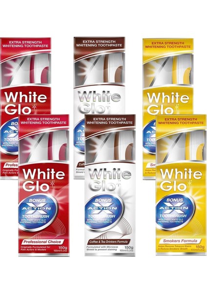 Beyazlatıcı Diş Macunu Avantajlı Paket x 6 Adet