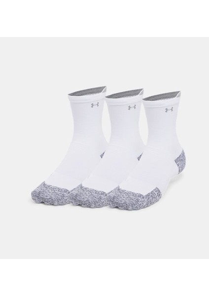Unisex Ua Ad Run Cushion 3'lü Crew Çorap 1387043-101 modelleri