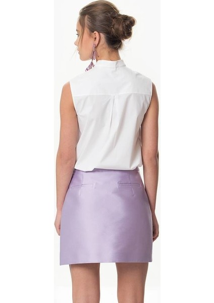 Ön Detaylı Etek Lila Y1615049_017 modelleri