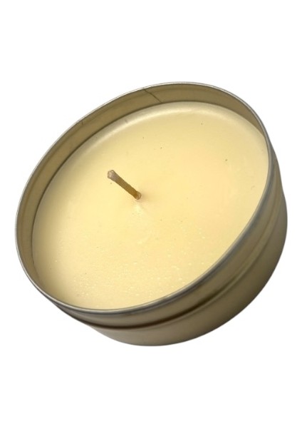 Kırmızı Noel Baba Resimli Kokulu Hediyelik Yılbaşı Yeni Yıl Dekoratif Teneke Içinde Mum modelleri