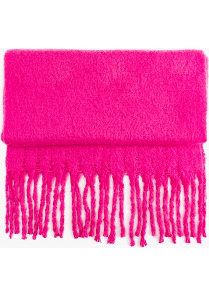 Yumuşak Dokulu Püsküllü Uzun Atkı fiyatları