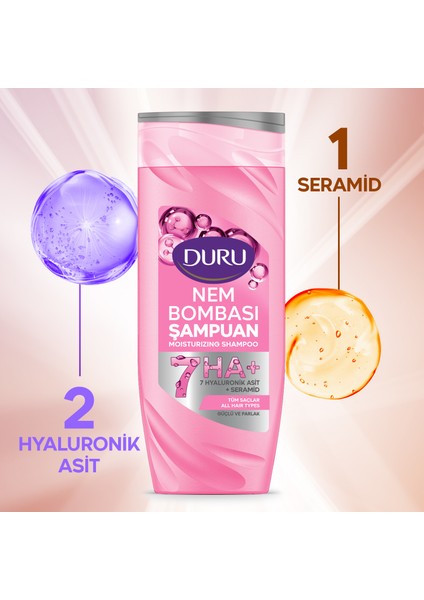 Nem Bombası Tüm Saçlar Için Şampuan 4X400 ml fiyatları