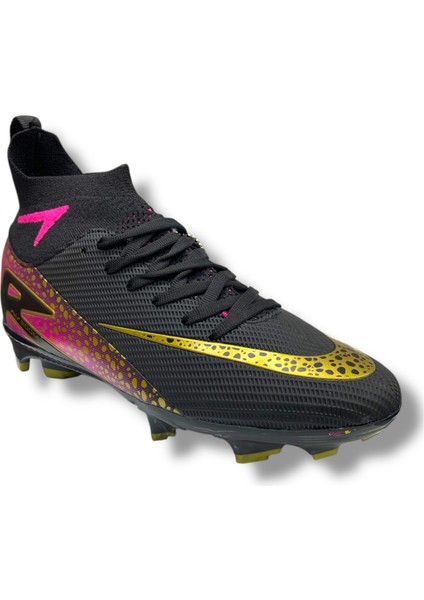 Yeni Model Özel Taban Çoraplı Krampon Siyah Altın Desenli fiyatları