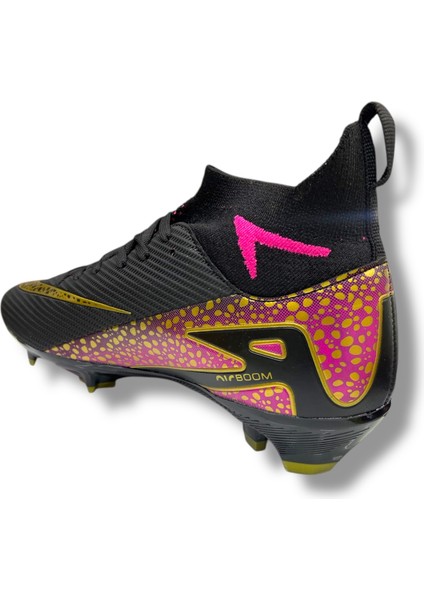 Yeni Model Özel Taban Çoraplı Krampon Siyah Altın Desenli fırsatları