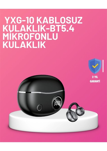 YXG10 Klipsli Açık Kulaklık – Spor Için Uygun, Aptx Ses, Ergonomik Yapı