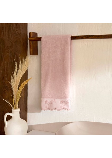 Artisan Cluster %100 Pamuk Yüz Havlusu Pudra 50X90 cm