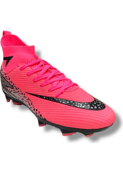 Yeni Model Özel Taban Çoraplı Krampon Pembe Siyah Desenli fiyatları