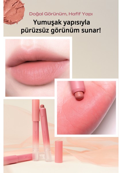 Tek Dokunuşla Pürüzsüzce Uygulanan Hafif Yapılı Kalem Ruj Perıpera Slip On My Lip (M07 Be A Natural) fiyatları