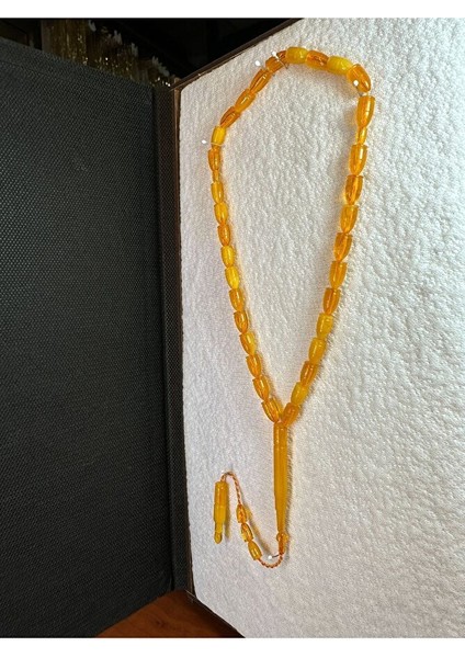 AKRİLİK TESBİH MERMİ KESİM YENİ MODEL SARI RENK HEDİYE T-293 fırsatları