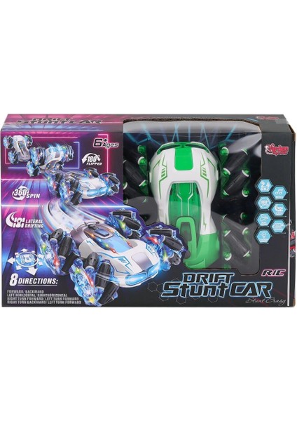 Hg4-33 Kumandalı Müzikli Işıklı Drift Stuntu Akrobat Araba -Vardem modelleri