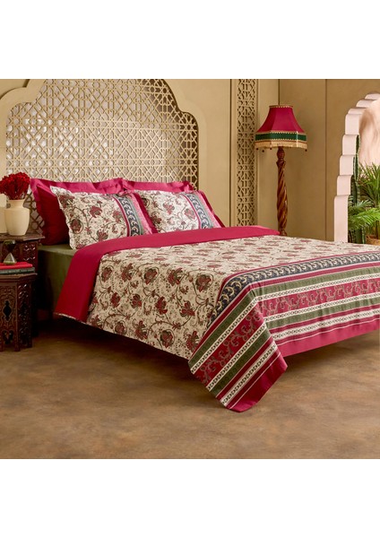 Mırabel Çift Kişilik Nevresım Takımı Bordo