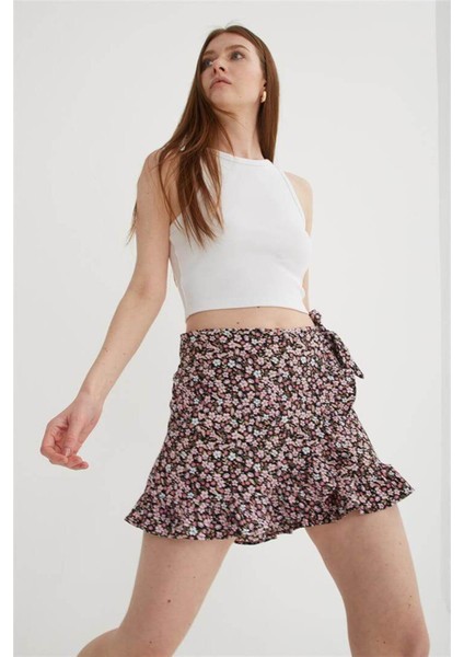 Fashıon Frıends Kadın Desenli Şort Etek 25Y0183K1 modelleri