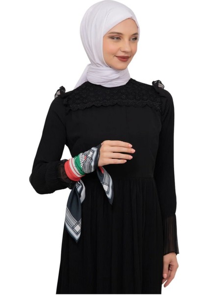 Filistin Temalı Fular 45X45 Unisex Günlük Kullanıma Uygun Puşi Şal Kefiye Filistin Bayrak AFL2364 indirimleri